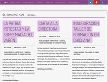 Tablet Screenshot of mujereslobby.org